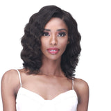 Bobbi Boss 13" x 4" 100% Unprocessed Human Hair Lace Frontal Wig - MHLF536 Valerie