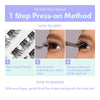 Kiss i-ENVY Press & Go Press-On Cluster Lashes All-In-1 Kit - Every Day (Natural) - IPK01