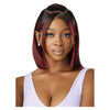 Outre Airtied Human Hair Blend Glueless Vanish HD+ Lace Frontal Wig - HHB-Natural Yaki 12"