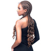 Bobbi Boss Natural Style Synthetic HD 360 Lace Front Wig - MLF629 Ghana Stitch Braid