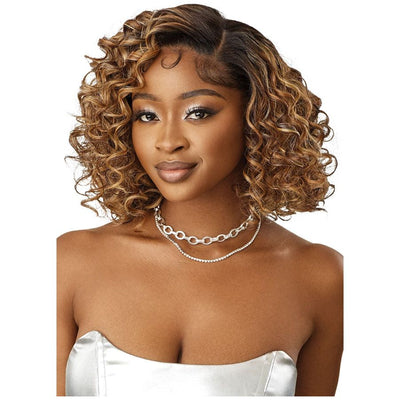 Outre Melted Hairline Swirlista Synthetic Glueless Lace Front Wig - Swirl 107