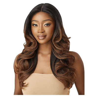 Outre Synthetic Glueless HD Lace Front Wig - Brenae