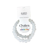 Magic Fashion Accessory Purple Collection Chakra Energy Bracelet - Translucent White