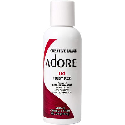 Creative Image Adore Shining Semi-Permanent Hair Color - 64 Ruby Red 4 OZ