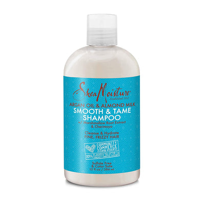 SheaMoisture Argan Oil & Almond Milk Smooth & Tame Shampoo 13 OZ