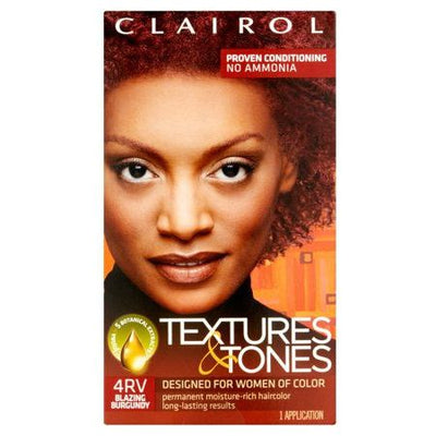 Clairol Professional Textures & Tones Kit – 4RV Blazing Burgandy