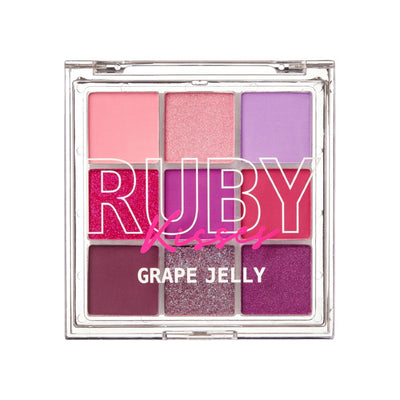 Ruby Kisses Grape Jelly Face + Eyeshadow Makeup Palette