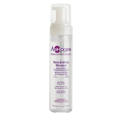 ApHogee Serious Care & Protection Style & Wrap Mousse 8.5 OZ
