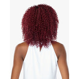 Sensationnel Boutique Bundle Human Hair Blend Weave - Soft Bohemian 9" 6pcs (TTROSEGOLD only)