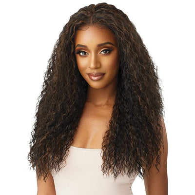 Outre Perfect Hairline 13" x 6" Fully Hand-Tied Synthetic HD Lace Frontal Wig - Yvette (613 only)