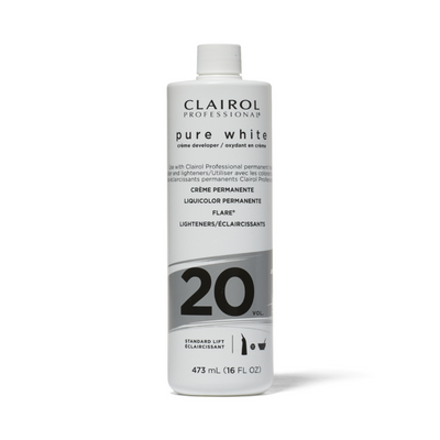 Clairol Professional Pure White 20 Volume Creme Developer 16 OZ