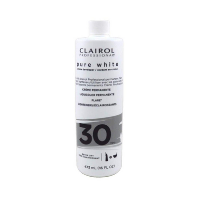 Clairol Professional Pure White 30 Volume Creme Developer 16 OZ