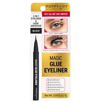Poppy & IVY Magic Glue Eyeliner - Black 0.04oz