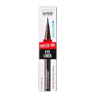 Kiss New York Precise Ink Eyeliner – KE01 Blackest Black