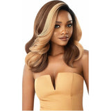 Outre Soft & Natural Synthetic Lace Front Wig - Neesha 202 (34 & DRFF BLACK CHERRY only)