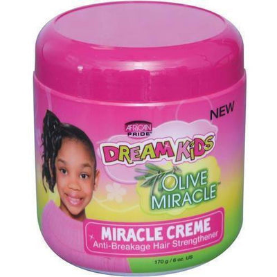 African Pride Dream Kids Olive Miracle Miracle Creme 6 OZ