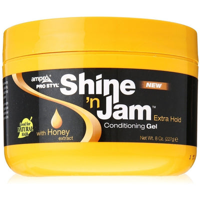 Ampro Shine 'n Jam Conditioning Gel Extra Hold 8 OZ