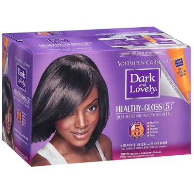 Dark and Lovely Healthy-Gloss 5 Shea Moisture No Lye Relaxer – Super