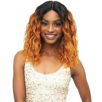 Janet Collection Synthetic Lace Based Extended Part Swiss Lace Wig – Campbell (613 only)
