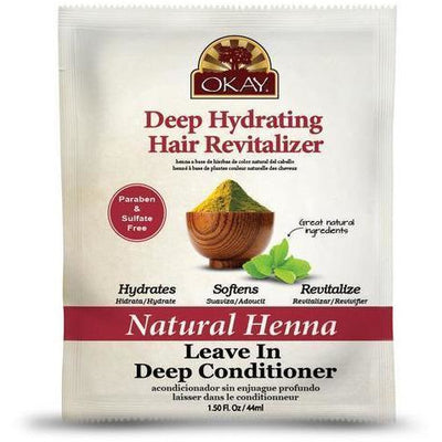 OKAY Natural Henna Leave In Deep Conditioner 1.5 OZ