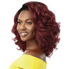 Outre Converti-Cap Synthetic Drawstring Half Wig - Lady Lioness (DR RED VELVET only)