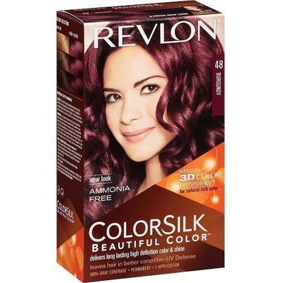 Revlon ColorSilk Beautiful Color Permanent Color – 48 Burgundy