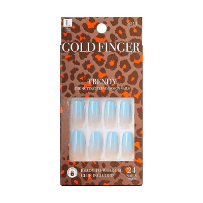 Kiss Gold Finger Trendy Nails – GD11