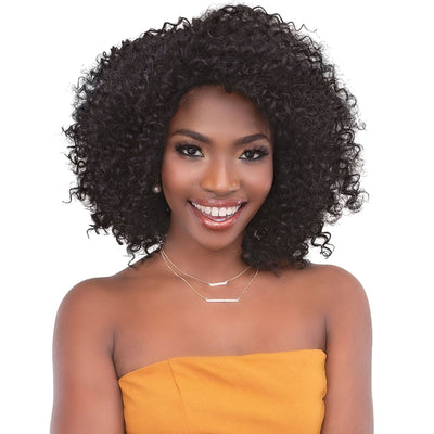 Janet Collection Remy Bang 100% Virgin Remy Human Hair Wig - Nadia (1B only)