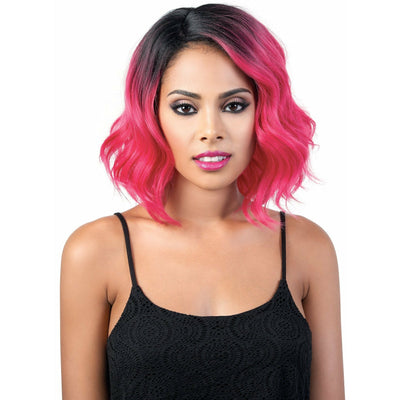 Motown Tress Synthetic Wig – Riri (RT1B/WINE & T27/613 only)