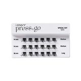 Kiss i-ENVY Press & Go Press-On Cluster Lashes - Special Day (Spiky) - IP10