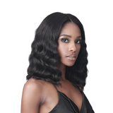 Bobbi Boss 13" x 5" Glueless 100% Unprocessed Human Hair Lace Frontal Wig - MHLF601 Arika