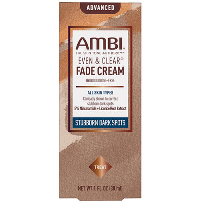 Ambi Even & Clear Advanced Fade Cream for All Skin Types 1 OZ