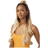 Outre Airtied Human Hair Blend Glueless Vanish HD+ Lace Frontal Wig - HHB-Glam Waves 28"