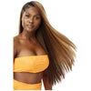 Outre Airtied Human Hair Blend Glueless Vanish HD+ Lace Frontal Wig - HHB-Sleek Yaki 28"