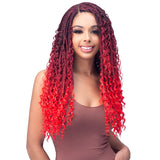 Bobbi Boss Synthetic Pre-Looped Crochet Braids - 3X Boho Box Braid 20"