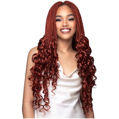 Bobbi Boss Synthetic Braids - 3X Box Braid French Curl Layers