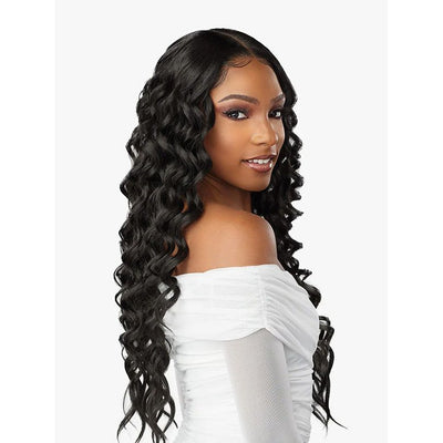 Sensationnel Butta Human Hair Blend HD Lace Front Wig - Deep Twist 26"