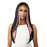 Outre Color Bomb Synthetic Lace Front Wig - Chandice