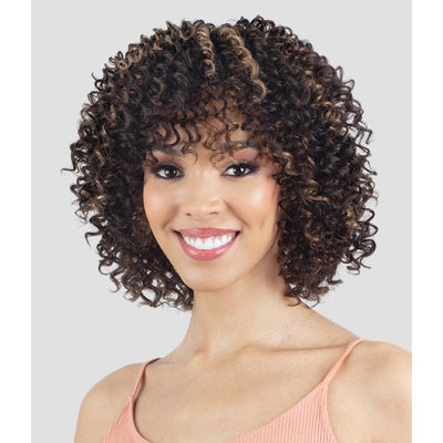Shake-N-Go Natural Me Synthetic Full Wig - Water Curl