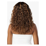 Sensationnel Butta Human Hair Blend HD Lace Front Wig - Loose Curly 18"