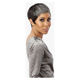 Sensationnel Empire Salt & Pepper 100% Human Hair Wig - Evie