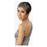 Sensationnel Empire Salt & Pepper 100% Human Hair Wig - Evie