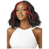 Outre Synthetic Glueless HD Lace Front Wig - Eida