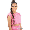 FreeTress Equal Goddess Box Braided Drawstring Ponytail – Boho Jumbo Braid Goddess Ponytail 30"