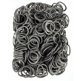 Magic Collection Black Rubber Bands 1000 pcs #2900 Black