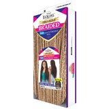 FreeTress Equal Premium Braided HD Lace Front Wig – Natural Box Braid 32"