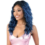Motown Tress Synthetic Deep Part Spin Part HD Lace Front Wig – LDP-Spin18 (Color OTINDIGO only)