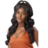 Outre 100% Human Hair Blend 5" x 5" Glueless Lace Closure Wig - HHB-Body Curl 24"