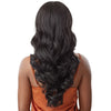 Outre 100% Human Hair Blend 5" x 5" Glueless Lace Closure Wig - HHB-Body Curl 24"