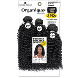 Shake-N-Go Organique MasterMix Synthetic Weave – Bohemian Curl 3PCS